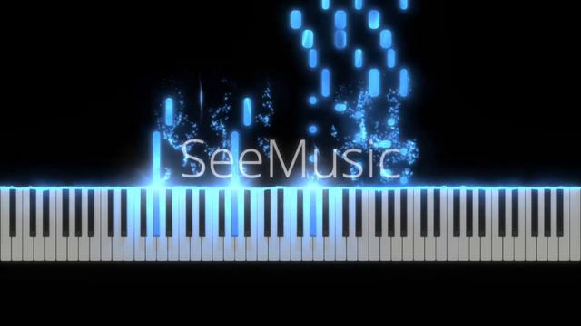 Through the Fire and Flames: Piano Cover смотреть онлайн