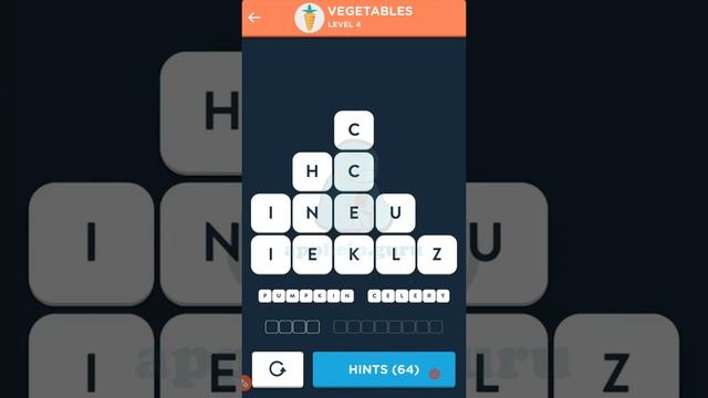 Wordbrain 2 Word Champion Vegetables Level 4 Walkthrough