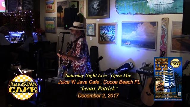 beaux Patrick @ Juice 'N Java Cafe Open Mic 12.2.17 смотреть онлайн