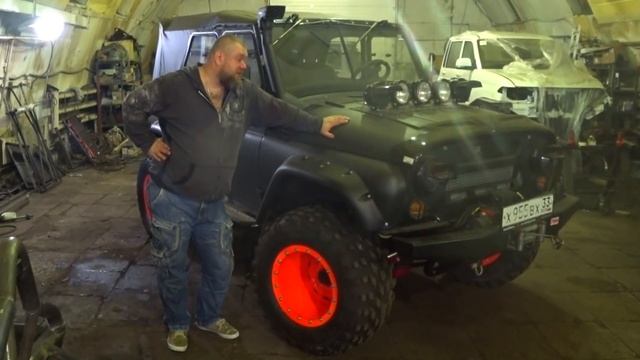 УАЗ КРАСАВЧЕG, ЕРМАК И ТРЕХОСНИК! смотреть онлайн