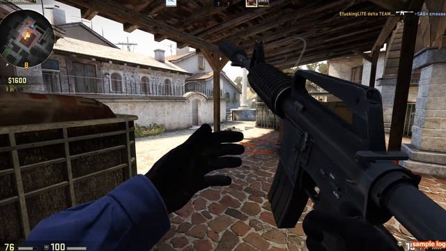 Miratvorec играет в CS:GO:"Вся команда в сборе" смотреть онлайн