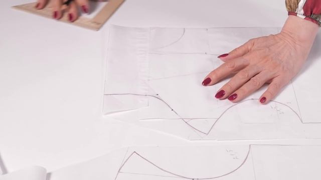 Моделирование воротника с драпировкой