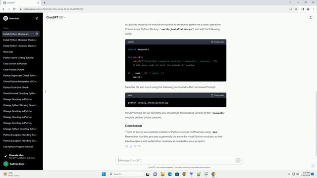 how to install python module windows смотреть онлайн