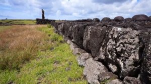 EASTER ISLAND: Ahu Tongariki ? and its 15 mysterious Moai (statues) - full tour