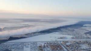 Обзор Тюмени из самолета