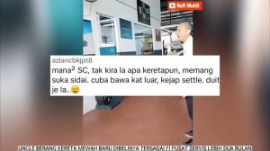 UNCLE SOUND GADIS BERTUDUNG DI PUSAT SERVIS ? RUPANYA INI PUNCANYA