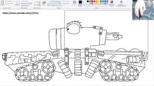 Как Нарисовать Танк КВ-2 Монстр  | Я СНОВА МОНСТР
