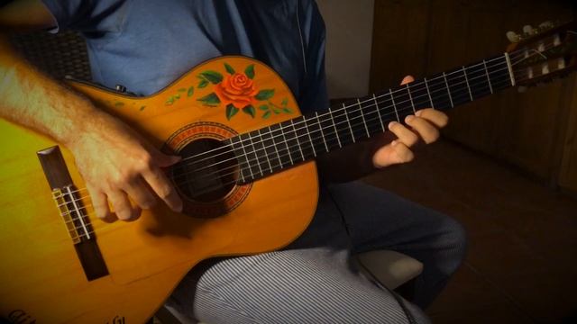 MINOR SWING - DJANGO REINHARDT meets flamenco gipsy guitarist JAZZ MANOUCHE GUITAR COVER смотреть онлайн
