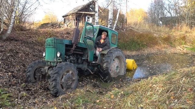 ЧИСТИМ ВОДОЁМ, ЛОМАЕМ ТРАКТОР смотреть онлайн