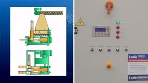 Пресс РУФ для брикетирования BP 420A. Как работает пресс РУФ для производства топливных брикетов
