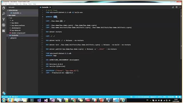 Learn Asp.NET Core, Docker, Ubuntu, Kubernetes and Cloud All Together смотреть онлайн