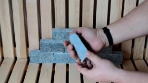 Плитка талькохлорит рваный камень 100х50х20 мм