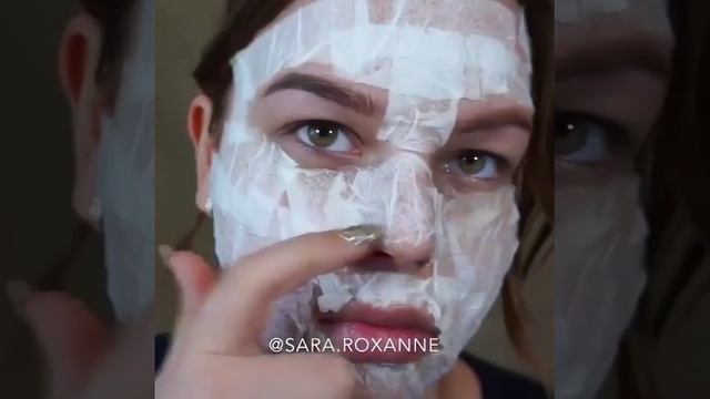 Egg White and Toilet Paper Mask Beauty by Sara Roxanne смотреть онлайн