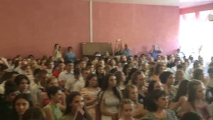 Песня учителям на выпускной. Волгоград, Гимназия 17, 9 кл, 2018 г.