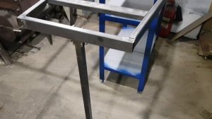 Сварочный стол своими руками из профильной трубы. Welding table with your own hands.