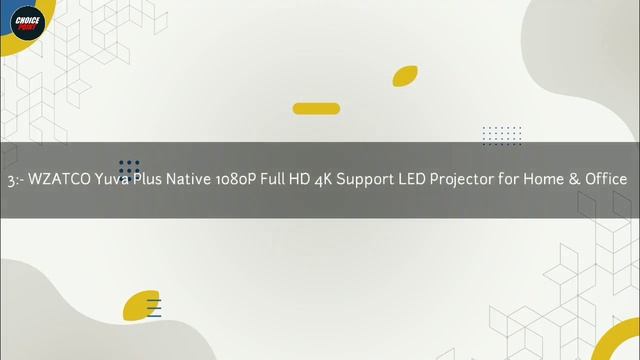 Top 5 Best Projector In India 2023 | Best 4K Projector Under 10000 | Best Projectors Under 10000