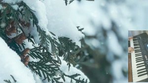 Белым снегом на синтезаторе YAMAHA PSR E-463