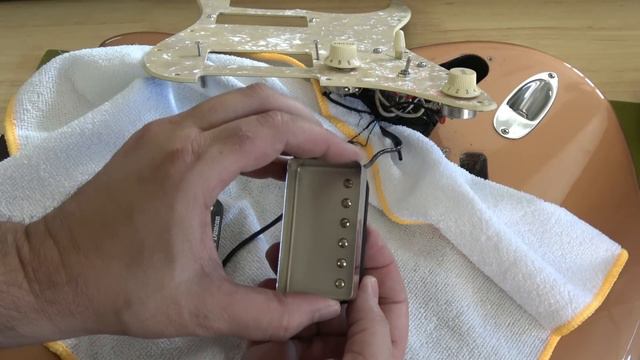 How To Install Chrome Pick Up Covers On Your Guitar смотреть онлайн