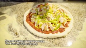 Рецепт от Аркадия Грицевского. Пицца "Мексиканская"