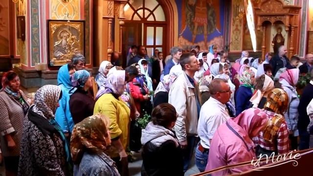 Престольный праздник Свято Троицкий храм ,с Мансурово смотреть онлайн