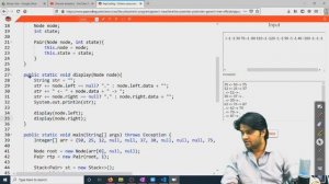 Display a Binary Tree | Data Structures and Algorithms in JAVA