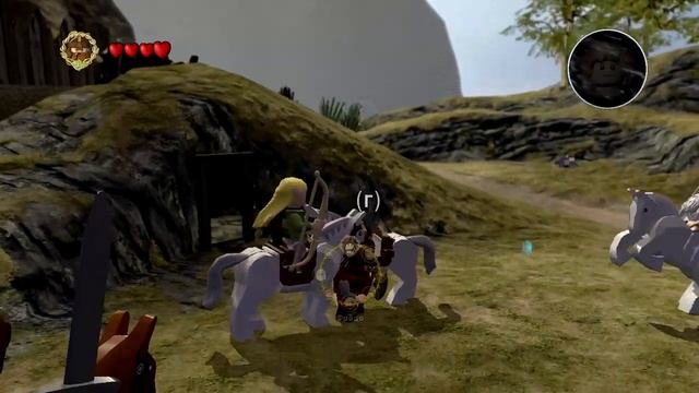 LEGO Властелин Колец прох-дение - Серия 10 [Поиск хоббитов] смотреть онлайн