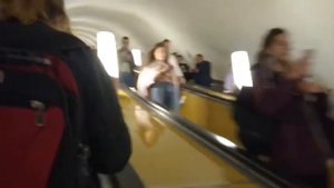 Москва 360 станция метро Чистые пруды лето день