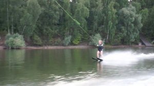 Водные лыжи на Истринском вдхр