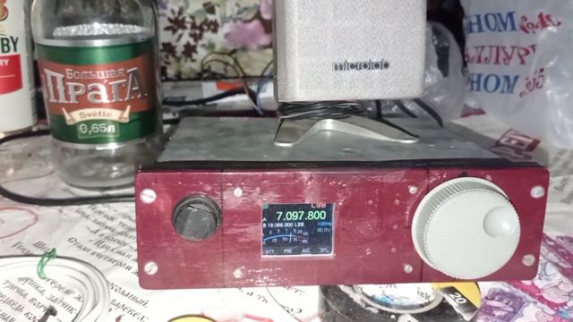 Трансивер Аматор с ЭМФ фильтром на микросхемах SA612 смотреть онлайн