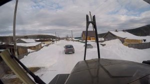 Везу 9-ти метровые брёвна для лодки на Ваю. Обзор п. Вая Красновишерский район.