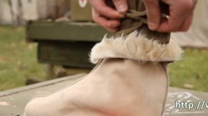 Тапочки меховые