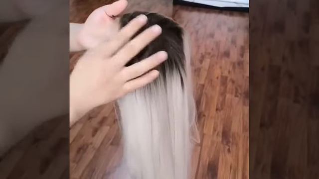 Парик с имитацией кожи головы - выглядят абсолютно как натуральные волосы смотреть онлайн