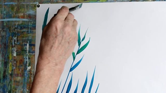 Обучение живописи с двух лет. Урок четвертый. Мазки кистью смотреть онлайн