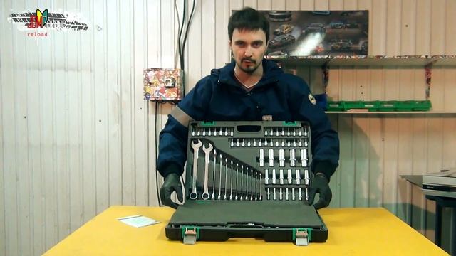 Обзор набора инструментов STELS 216 предметов. смотреть онлайн