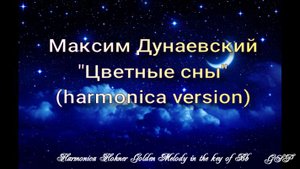 ГГ - Максим Дунаевский "Цветные сны" (версия для губной гармоники)