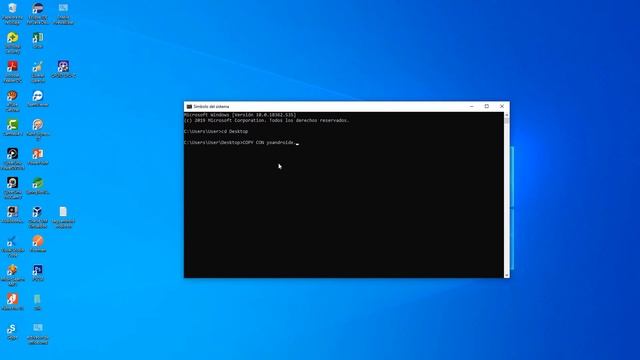 COMO CREAR UN ARCHIVO DE TEXTO DESDE CMD/SÍMBOLO DE SISTEMA DE WINDOWS смотреть онлайн