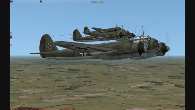 Battle of Britain II massed air battle footage смотреть онлайн