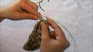 Как связать носки для ребенка 1,5 -  2 года, на двух спицах