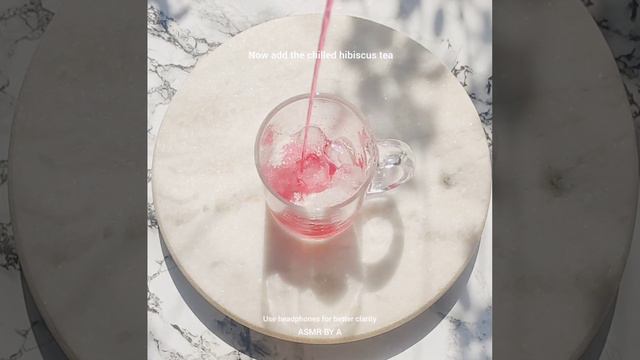 ASMR Hibiscus Orange Mocktail 🌺🍊✨|#asmr #asmrcommunity #hibiscus #orange #mocktail #trending смотреть онлайн