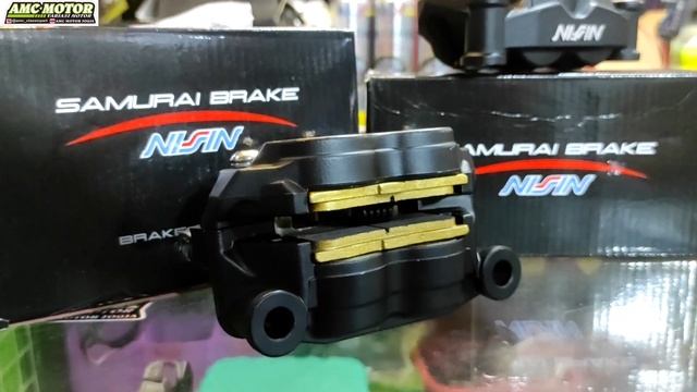 KALIPER NI55IN TWIN AFRICA 4 PISTON MONOBLOCK HARGA PELAJAR..!! #kaliper #brembo #brake #pengeriman