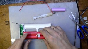 Ремонт Power Bank 20800, замена аккумуляторов 18650