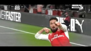 Гол Оливье Жиру в матче «Арсенал» - «Кристал Пэлас» стал лучшим голом года