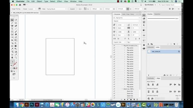 How to vectorize a hand drawing - SVG Illustrator tutorial смотреть онлайн