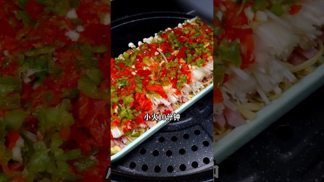 豆腐皮金针菇这俩搭配永远吃不腻，不信你试试