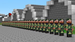 100 Игроков Служат в АРМИИ