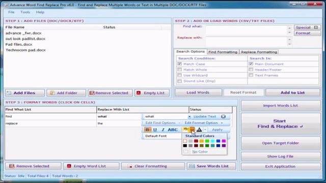 How to Find & Replace text in Microsoft Word Document смотреть онлайн