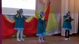 Национальный танец "Моя Хакасия" детский сад Колосок