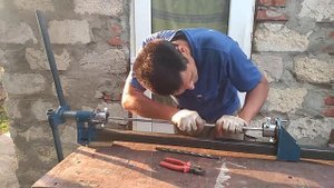 Станок торсион и корзинка,фирмы станкрафт, делаем торсион из 10 профиля