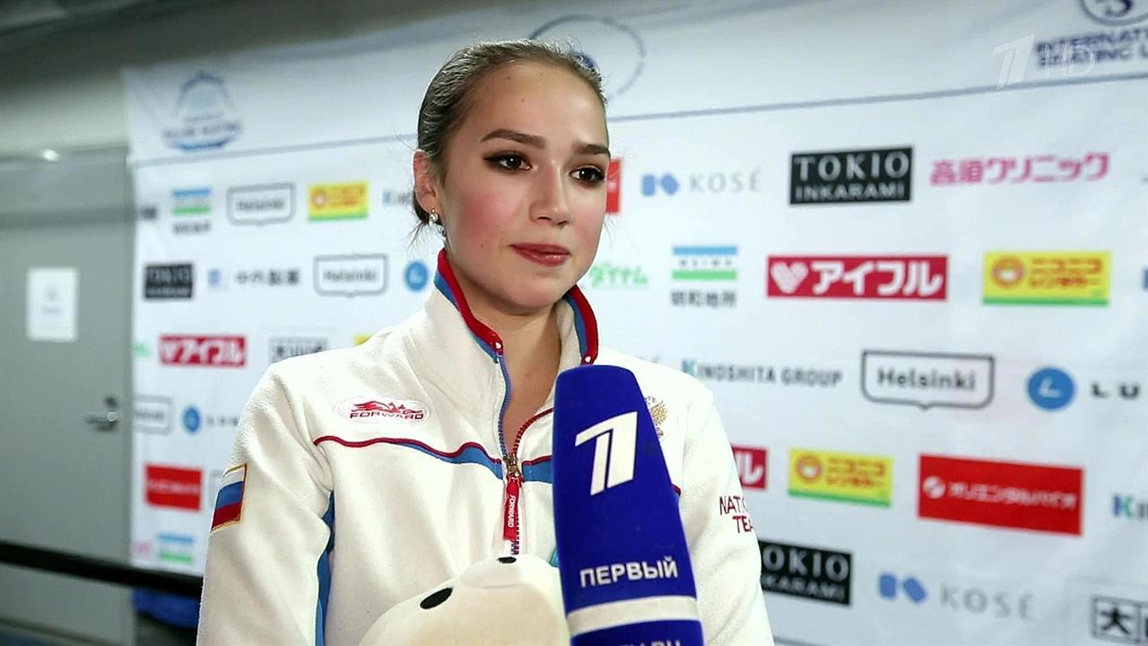 Россиянка Алина Загитова выиграла короткую программу на Гран-при в Финляндии