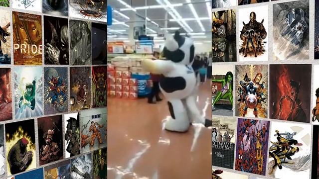 Мультик Вот так вот =3 - Корова в супер маркете Get Movies смотреть онлайн